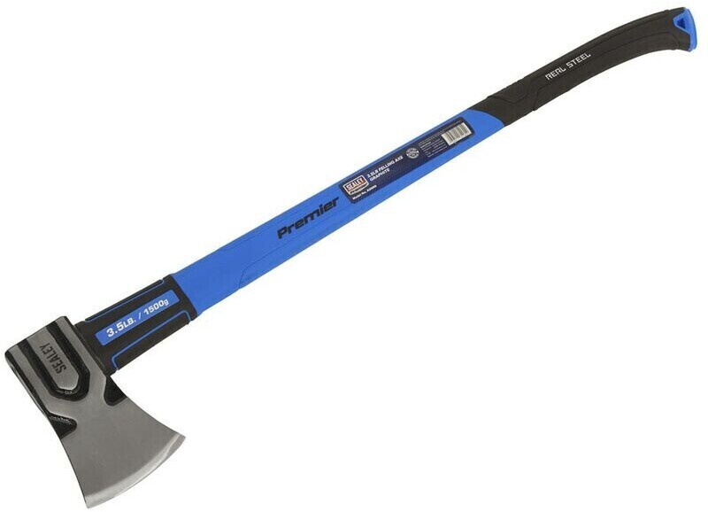 Sealey AXG99 Premier Felling Axe with Fibreglass Shaft 3.5lb