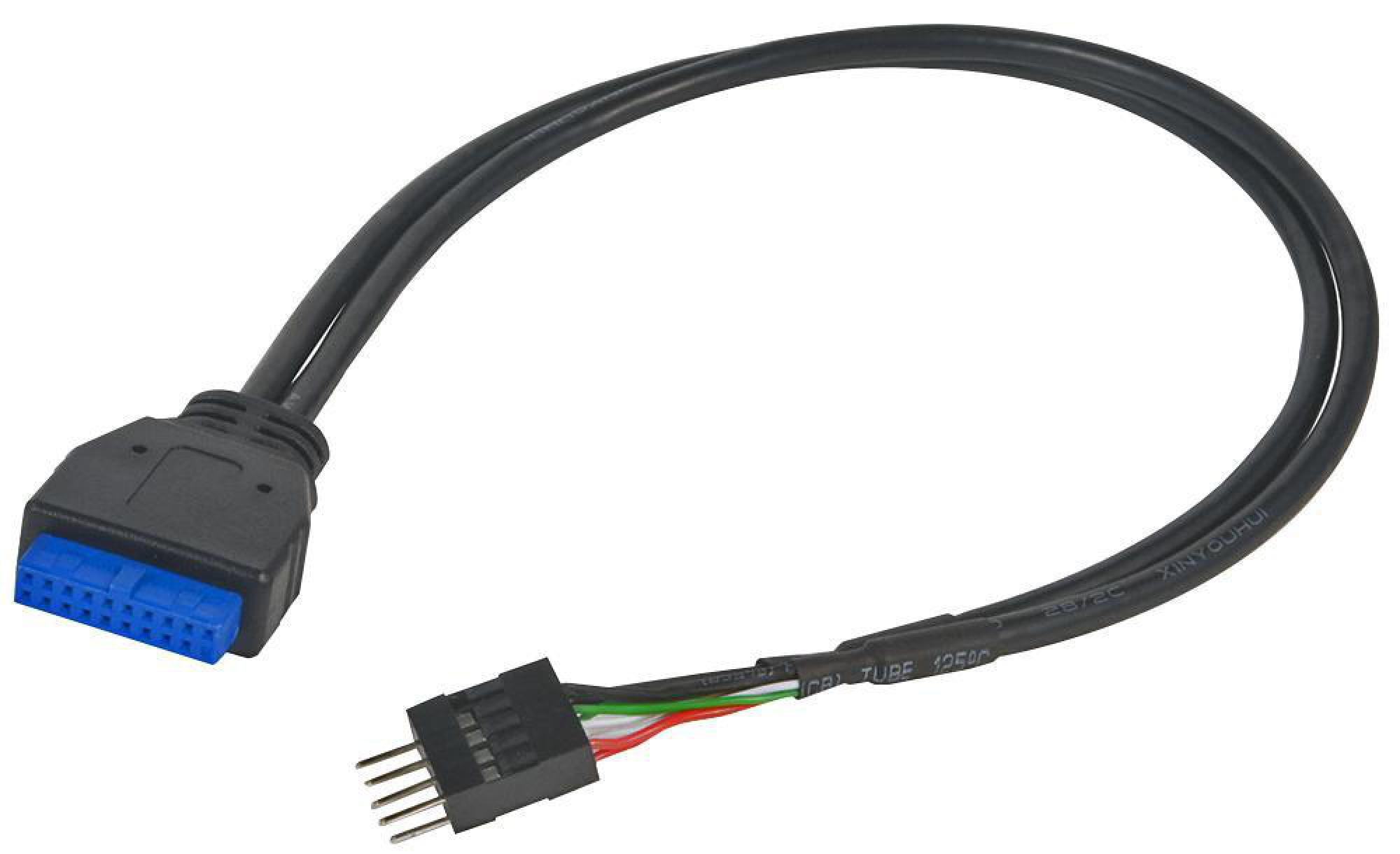 AKASA - USB 3.0 to USB 2.0 Motherboard Adaptor Cable, 300mm