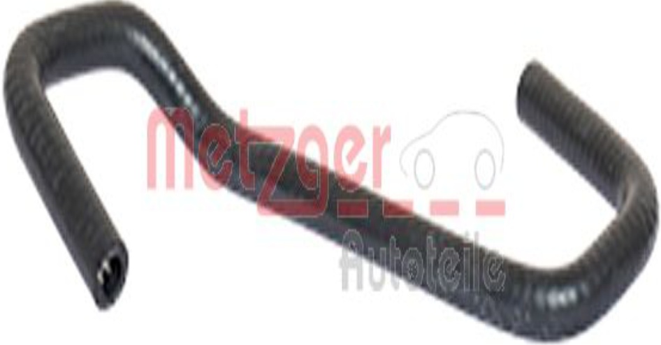 Original Metzger Radiator Hose Vent Hose Expansion Tank 2420361
