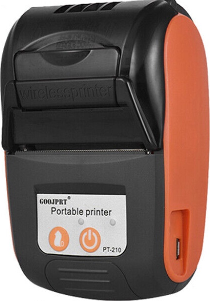 GOOJPRT 58mm Receipt BT Thermal Printer POS+10Roll Paper for Android IOS