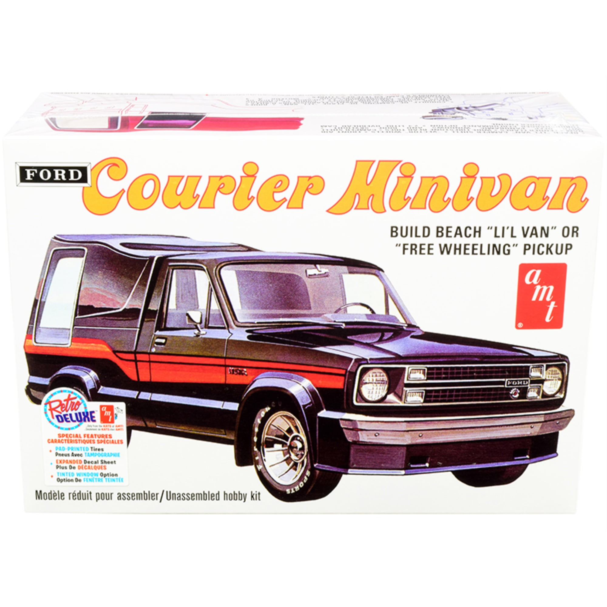AMT 1:25 1978 Ford Courier Van / Pickup Truck Plastic Kit
