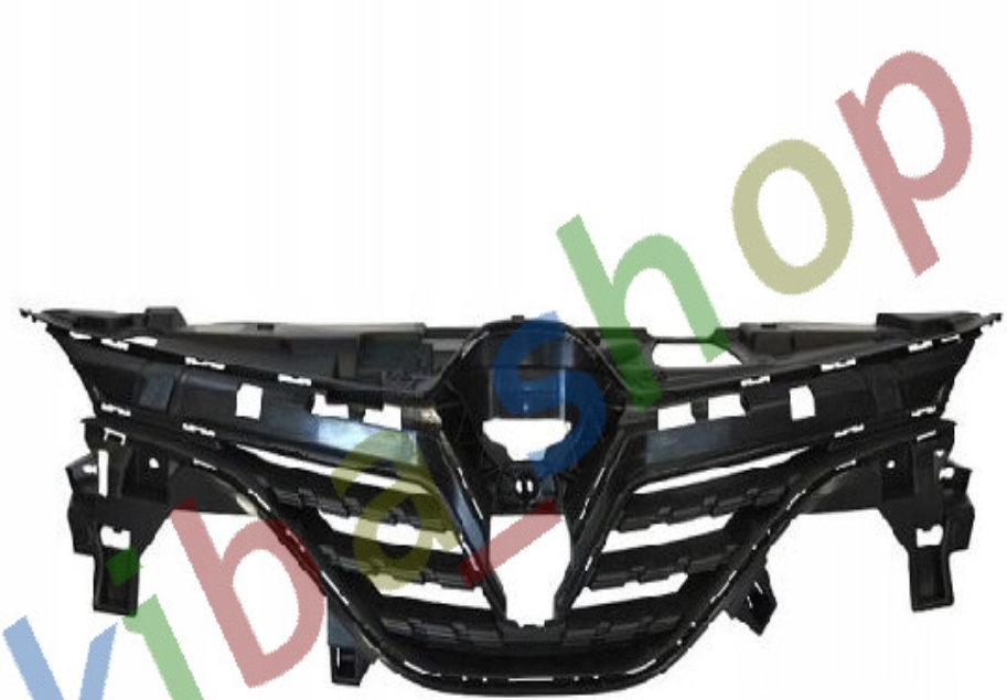 RENAULT CLIO V 2019- FRONT GRILLE CENTER AIR INTAKE CHROM