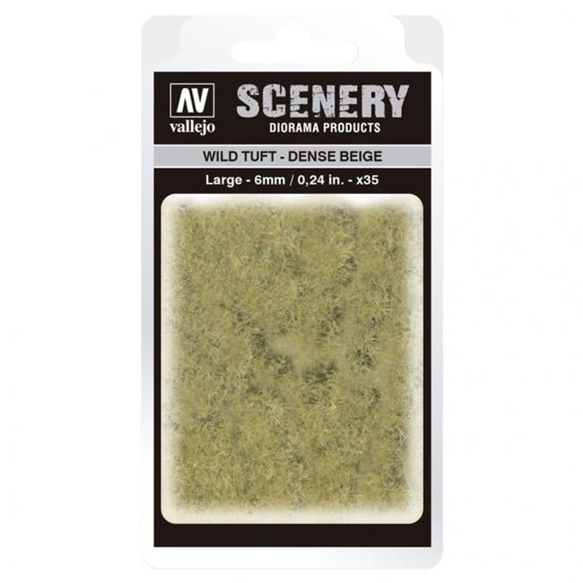 VALSC412 - AV Vallejo Scenery - Wild Tuft - Dense Beige, Large: 6mm