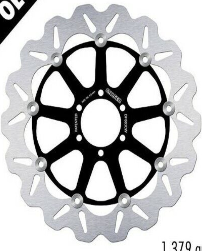 Galfer Front Brake Disc WAVE FLOATING FULL 320x4,5mm BIMOTA SB8K SANTAMONICA2006