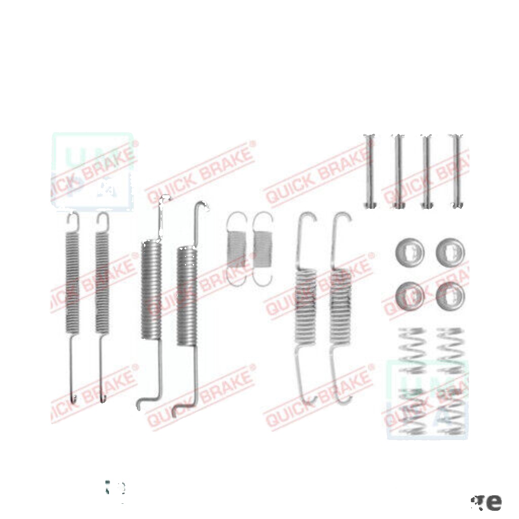 Rear QUICK BRAKE 105-0597 Accessory Kit, brake shoes for AUDI,VW