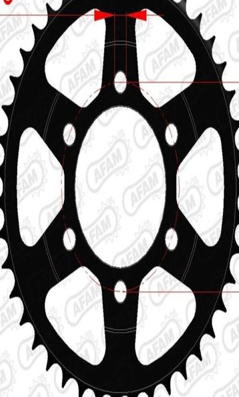 AFAM Standard Steel Sprocket 16610-Pitch 525 For Motorcycle Parts Accessories