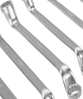 Sealey S0405 Siegen Deep Offset Ring Spanner Set 8pc