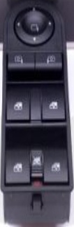 Window lift switch Driver side 37SKV115 ESEN SKV for OPEL ASTRA H Estate ASTRA H