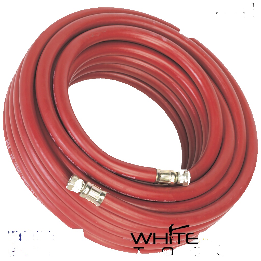 Sealey AHC1538 Air Hose with 1/4""BSP Unions 15m x 10mm
