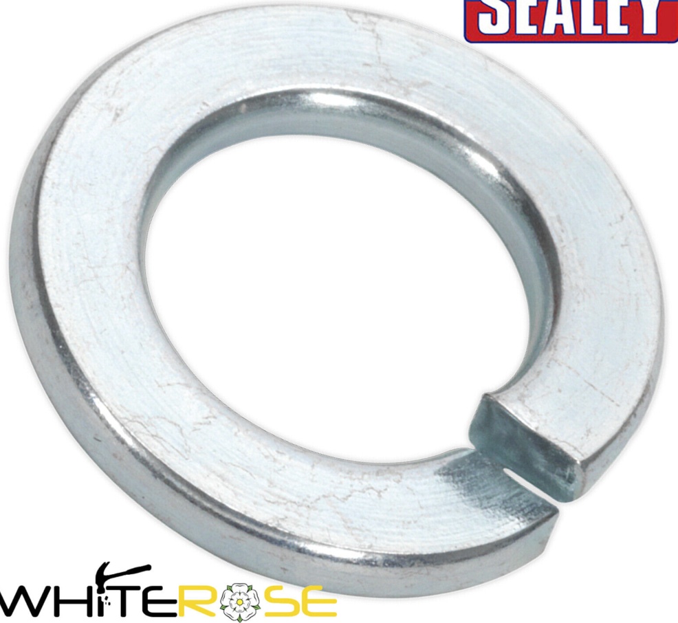 Sealey SWM10 Spring Washer M10 Zinc DIN 127B Pack of 50