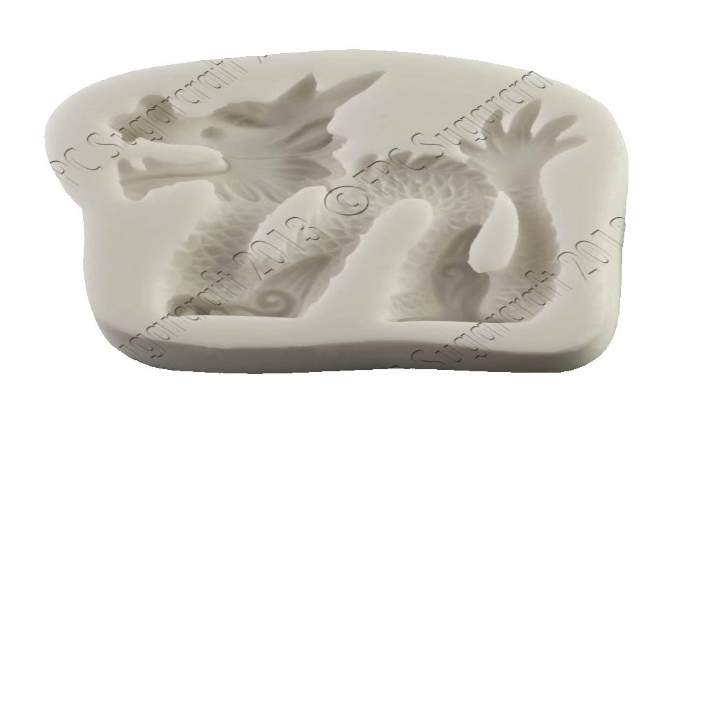Silicone mould Chinese Dragon (Right) | Food Use FPC Sugarcraft FREE UK shipping