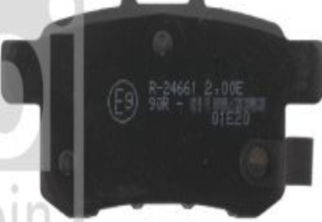 2x ✅Fits FEBI HAMULCE 16766 HAM PADS.   ⭐UK Seller⭐