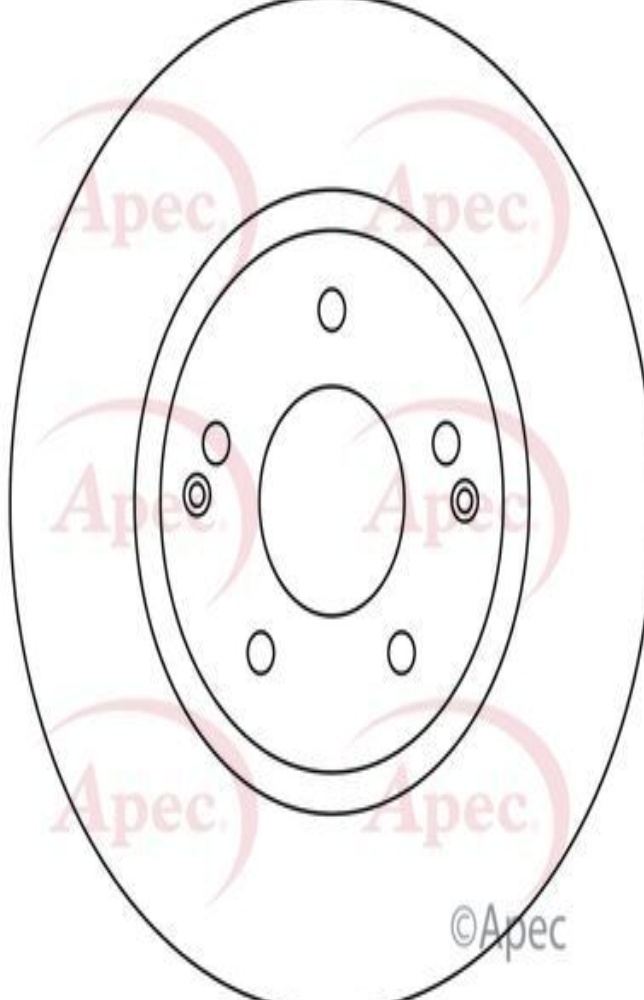Brake Disc Vented Front Replacement DSK2994 Fits Ssangyong Korando APEC