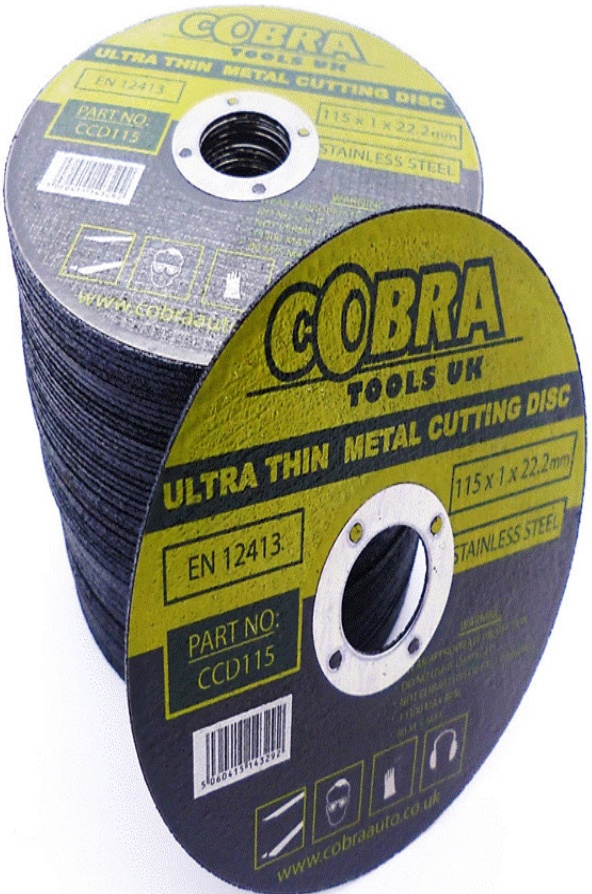 10 x ULTRA THIN METAL CUTTING / SLITTING DISCS 115mm 4.5 INCH FOR ANGLE GRINDER