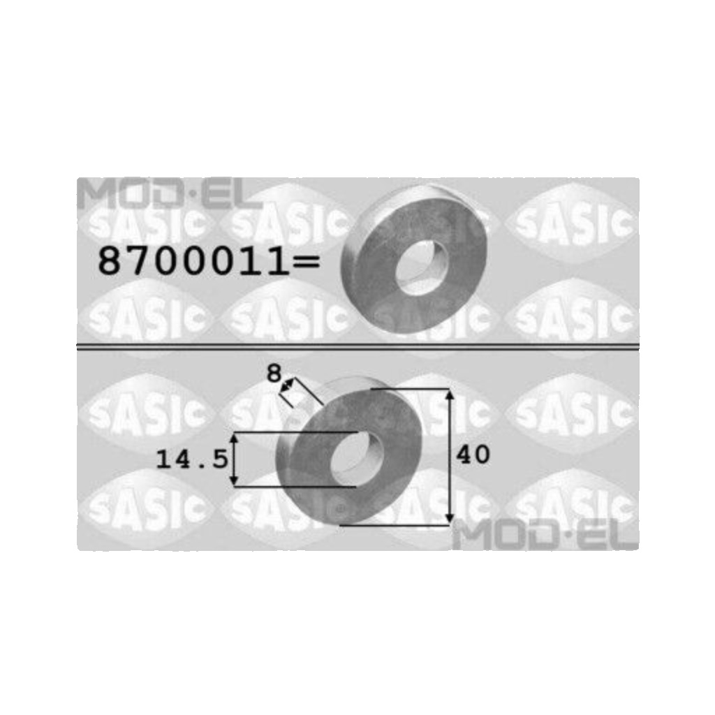 SASIC 8700011 Washer, crankshaft pulley for CITROËN,DS,PEUGEOT