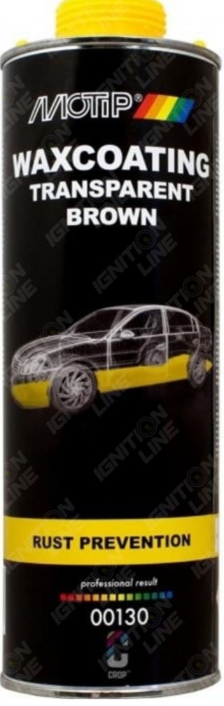 Motip M00130 Waxcoating Transparent Brown 1 Litre