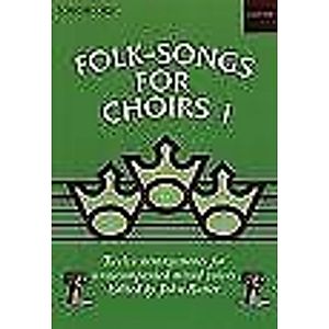 Folk-Songs for Choirs 1 Vocal score SATB unaccompanied Rutter, John Paperbac