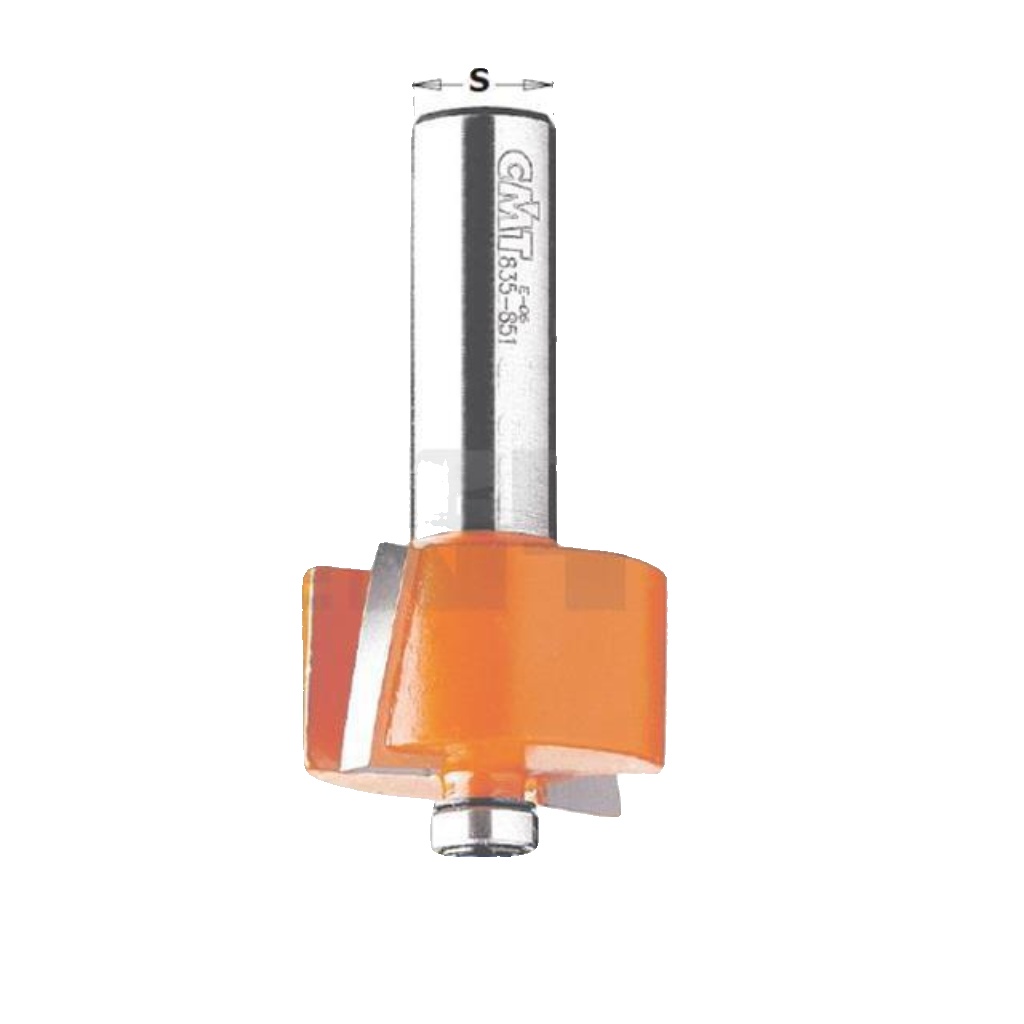 CMT Rebating Router Bit - 34.9 dia x 12.7mm cut x 1/4 shank