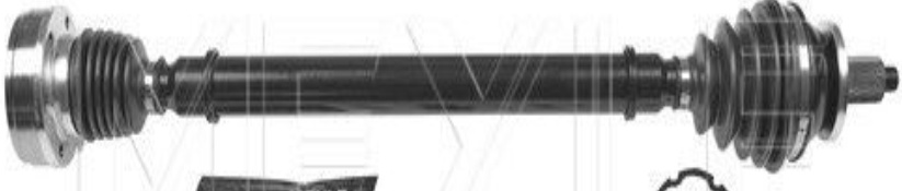 Front Right MEYLE GERMANY 100 498 0734 Drive Shaft for SEAT,SKODA,VW