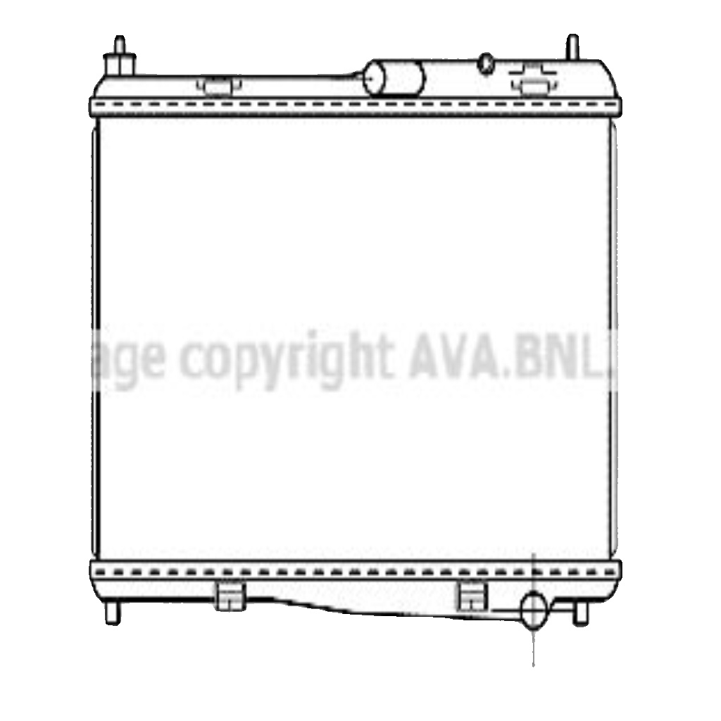 Fits AVA FD2440 WATER COOLER FORD FIESTA VAN (2009) 1.2  ⭐UK Stock⭐