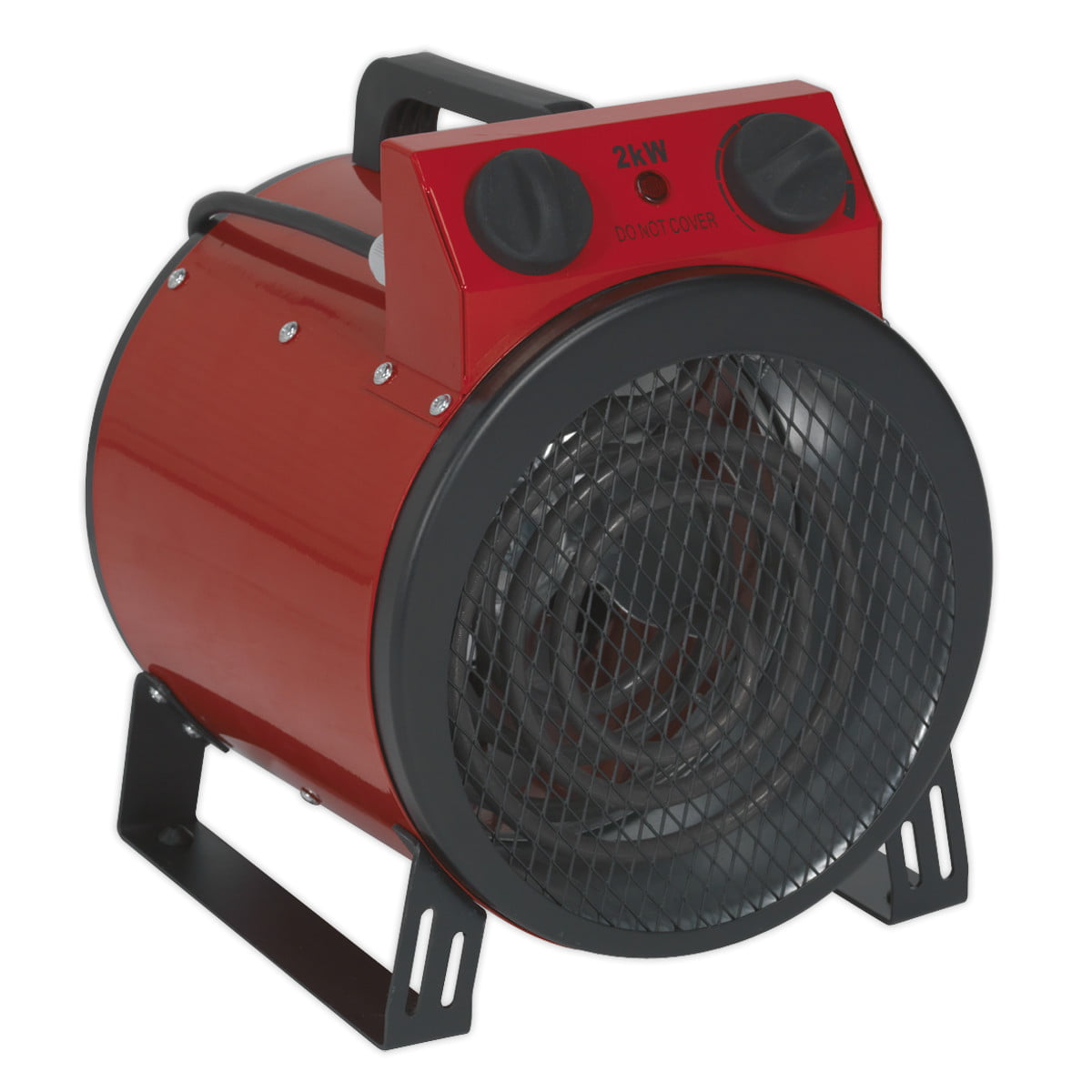 EH2001 Sealey Industrial Fan Heater 2kW 2000W 230v 13A Supply Garage Workshop