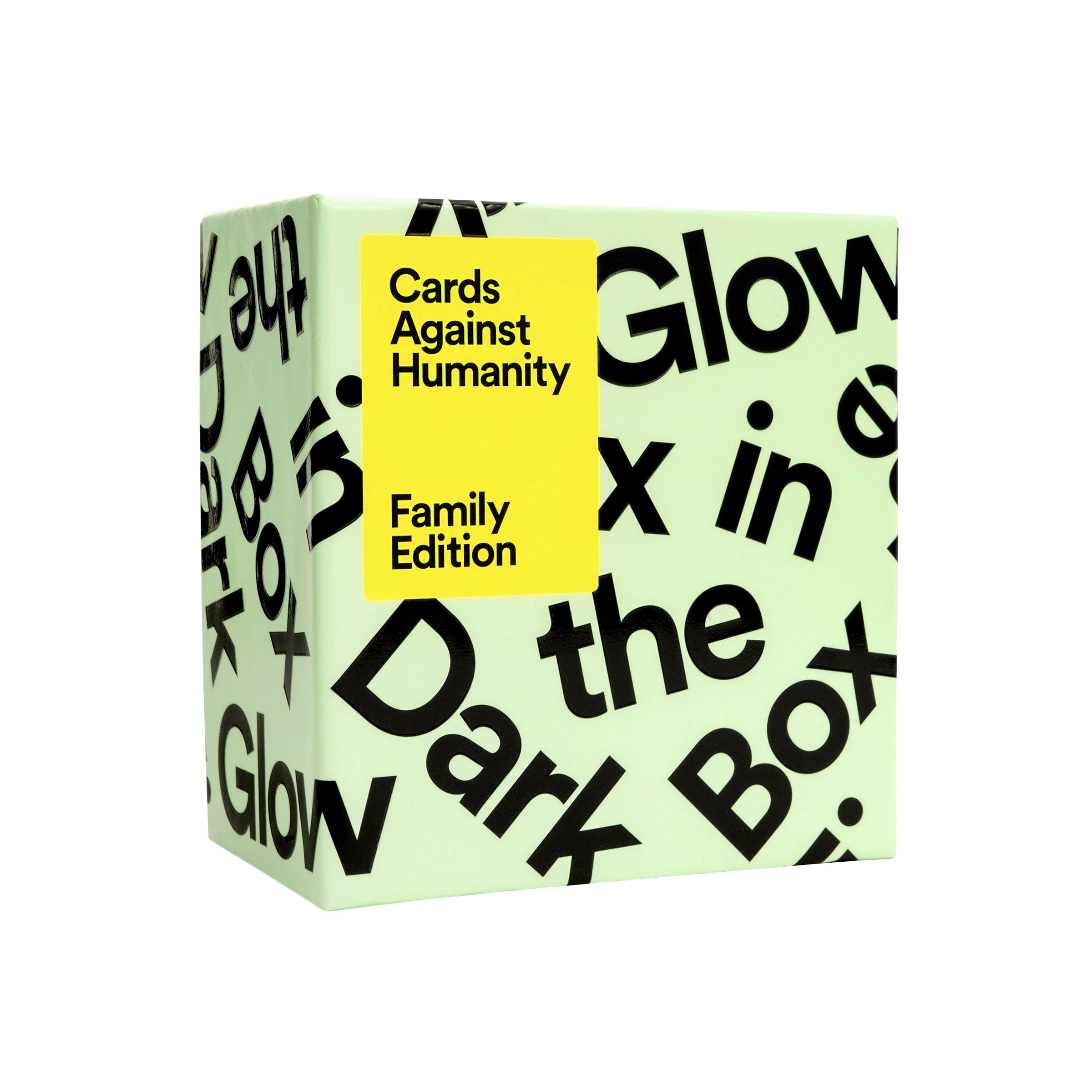 Cards Against Humanity Family Glow In The Dark Box