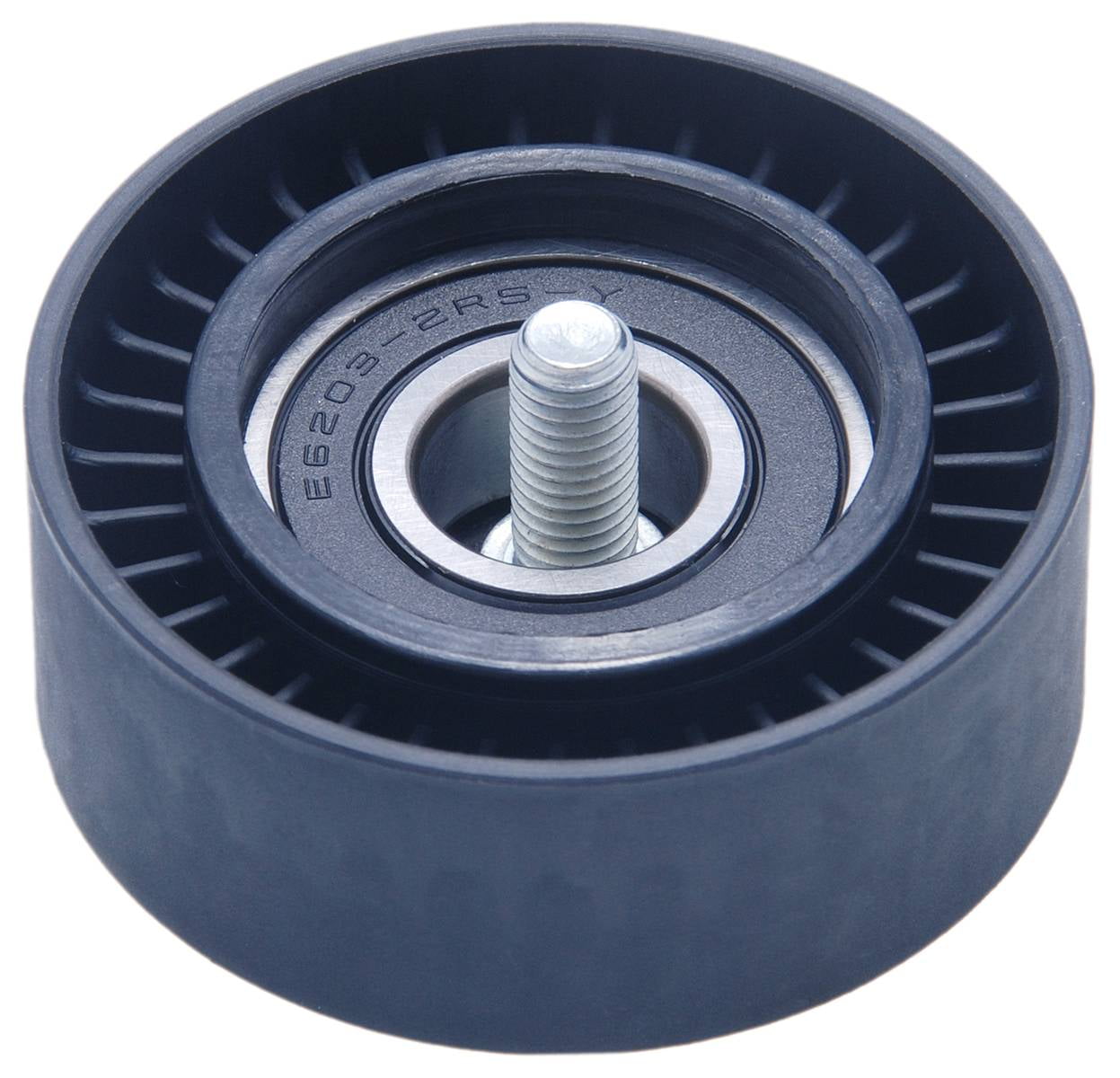 FEBEST 0287-J10E Tensioner Pulley, V-ribbed belt for ,DACIA,MERCEDES-BENZ,NISSAN