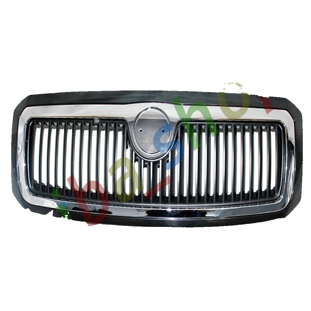 SKODA FABIA 2004-2007 FRONT GRILLE CENTER AIR INTAKE CHROM
