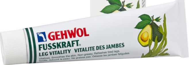 Gehwol Fusskraft Leg Vitality Cream 125ml | Refreshes Tired Muscles | Non-Greasy