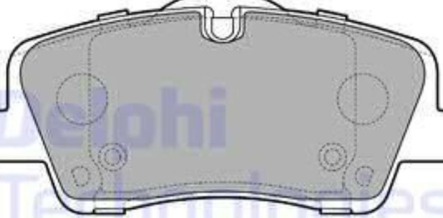Fits DELPHI LOCKHEED HAMULCE LP3292 HAM PADS. HYUNDAI H350  ⭐UK Stock⭐