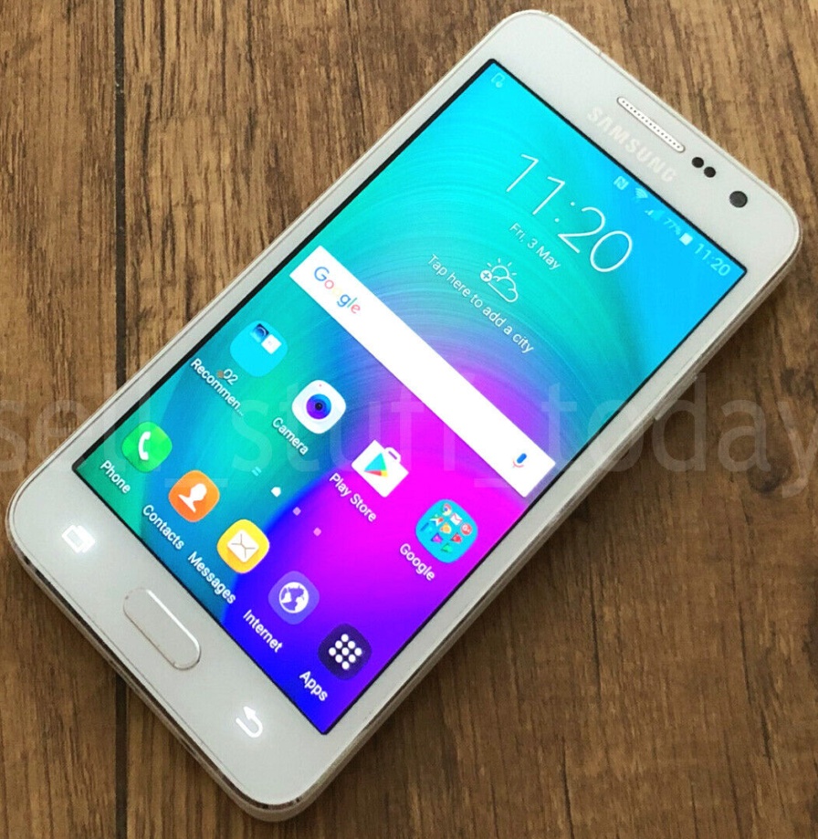 Samsung Galaxy A3 (SM-A300FU), Pearl White, 16GB, 4.5"" AMOLED, VGC (44NA)