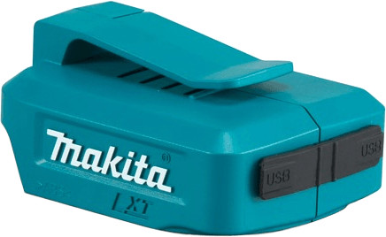 Makita DECADP05 Twin Ports USB Battery Charger Adaptor for 14.4V & 18V Batteries