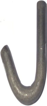 x8 Weld on Rope Hooks, Trailers, Brackets, 10mm diameter, J Hooks, Tie down