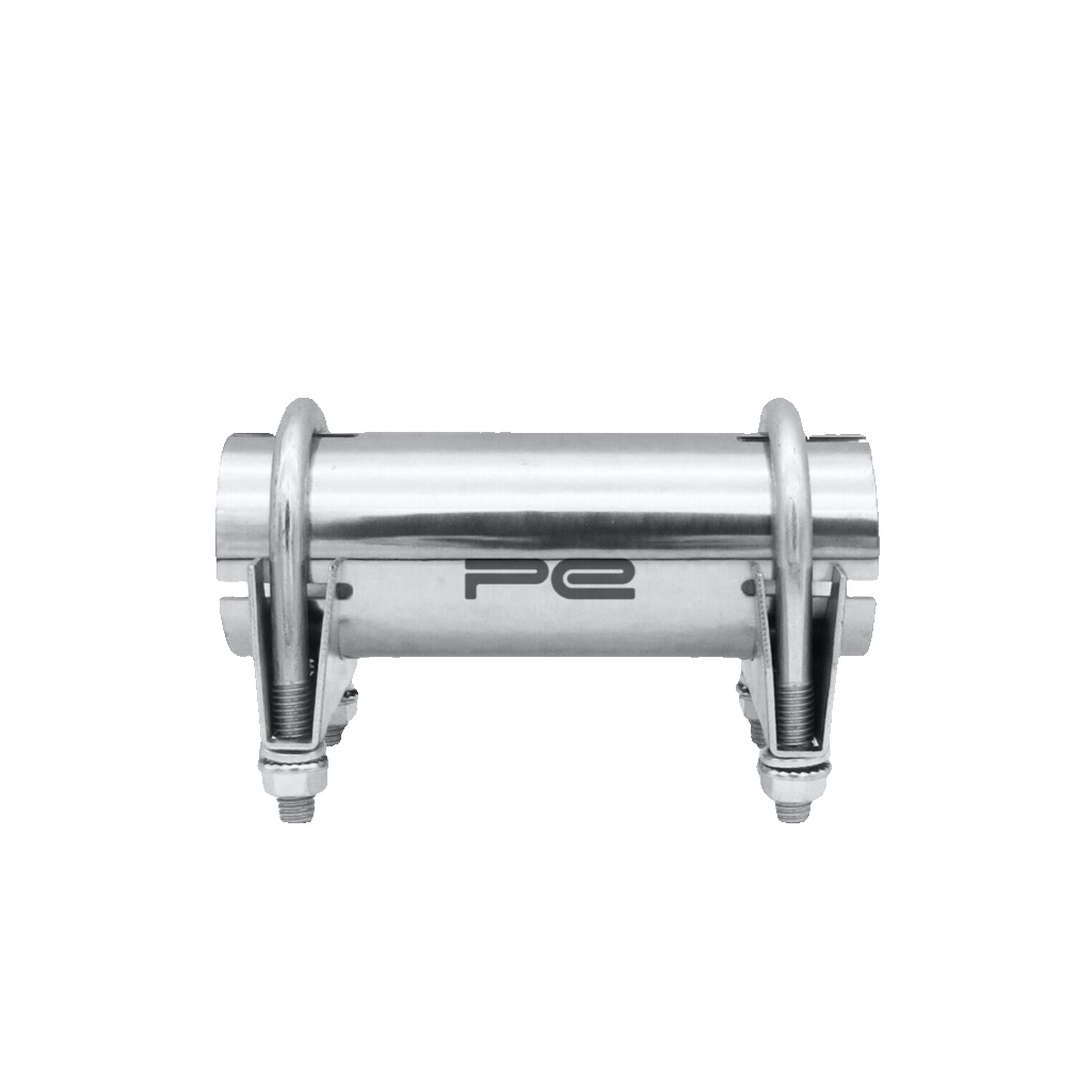 2.17"" inch 55mm  Exhaust Pipe Joiner 304 Stainless Steel Tube Connector Repair