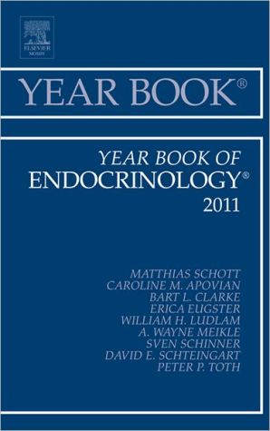 Year Book of Endocrinology 2011 Schott Hardback Mosby 9780323084130 Volume 2011