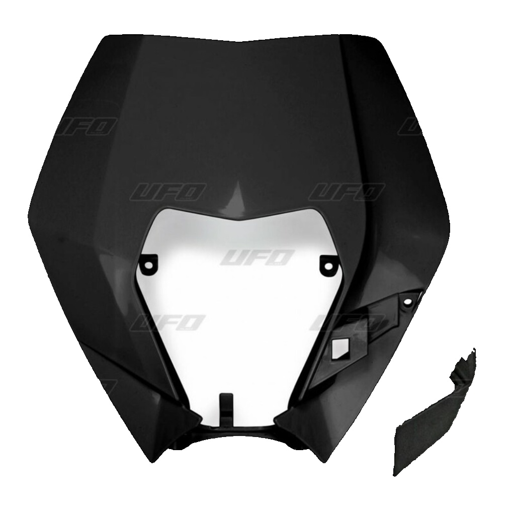 Mask UFO KTM Black kt04090-001 for Moto Spare Parts Accessories Pieces Refills