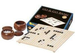 Philos Tournament Go Set with Wooden Go Board, Bowls and Stones (UK)