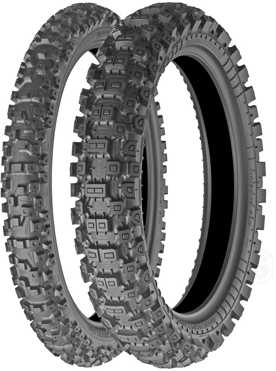 Bridgestone Battlecross X40 Rear Tire 110/100-18 NHS 64M TT For Motorcycle