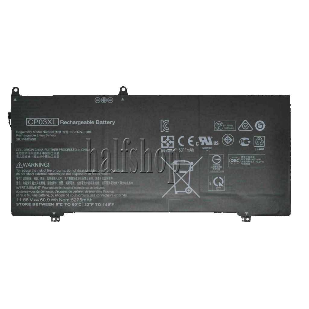 CP03XL Laptop battery for 929072-855 13-ae HSTNN-LB8E 929066-421 Spectre x360