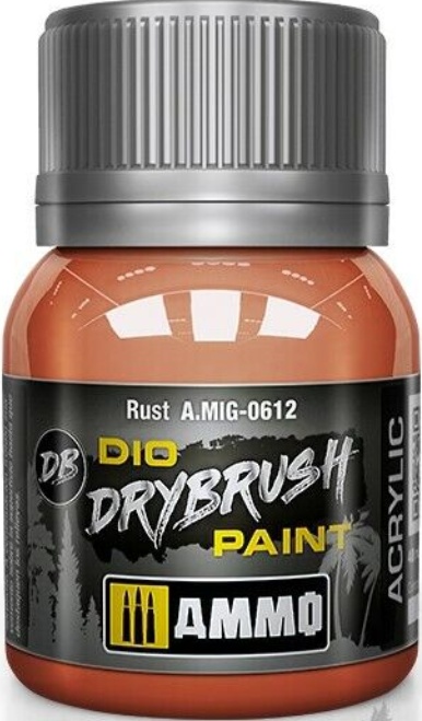 Ammo by MIG Drybrush Rust For Model Kits MIG 0612