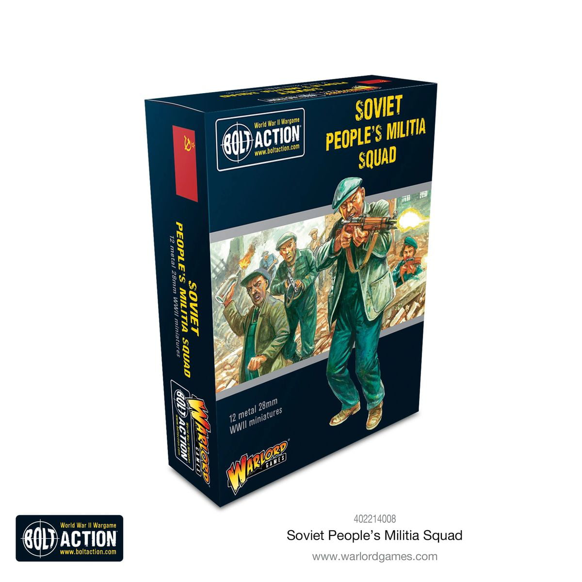 Bolt Action - Soviet Peoples Militia squad - Warlord Games