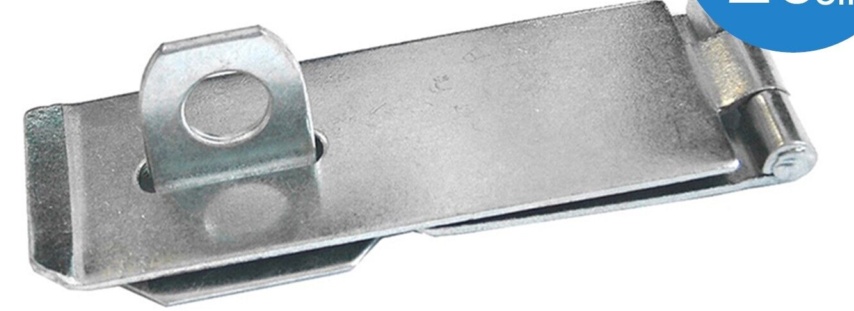 Faithfull - Zinc Plated Hasp & Staple 75mm