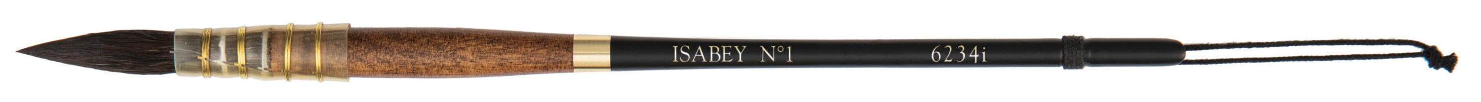 Brush - Wash - Watercolor - Isabey - Petit Gris - 6234I - No. 1 - Natural Fibers 3046451913725