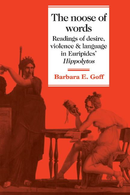 The Noose of Words Goff Hardback Cambridge University Press 9780521363976