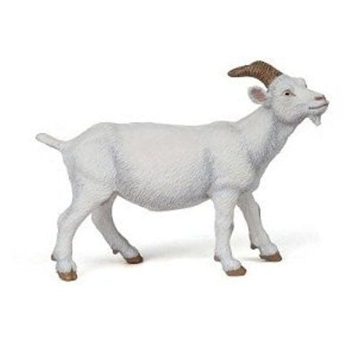 Papo 51144 White Goat 9 Cm Farm Animals