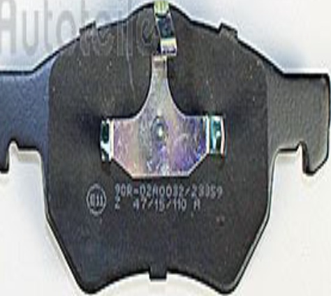 Original Metzger Brake Pad Set Disc Brake 1170756 for Chrysler Dodge