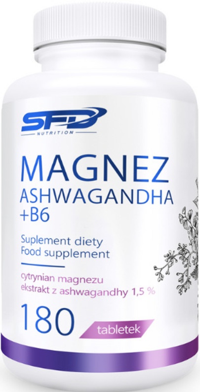 Magnesium Citrate Tablets + Ashwagadha + B6 180 tablets SFD Bargain !