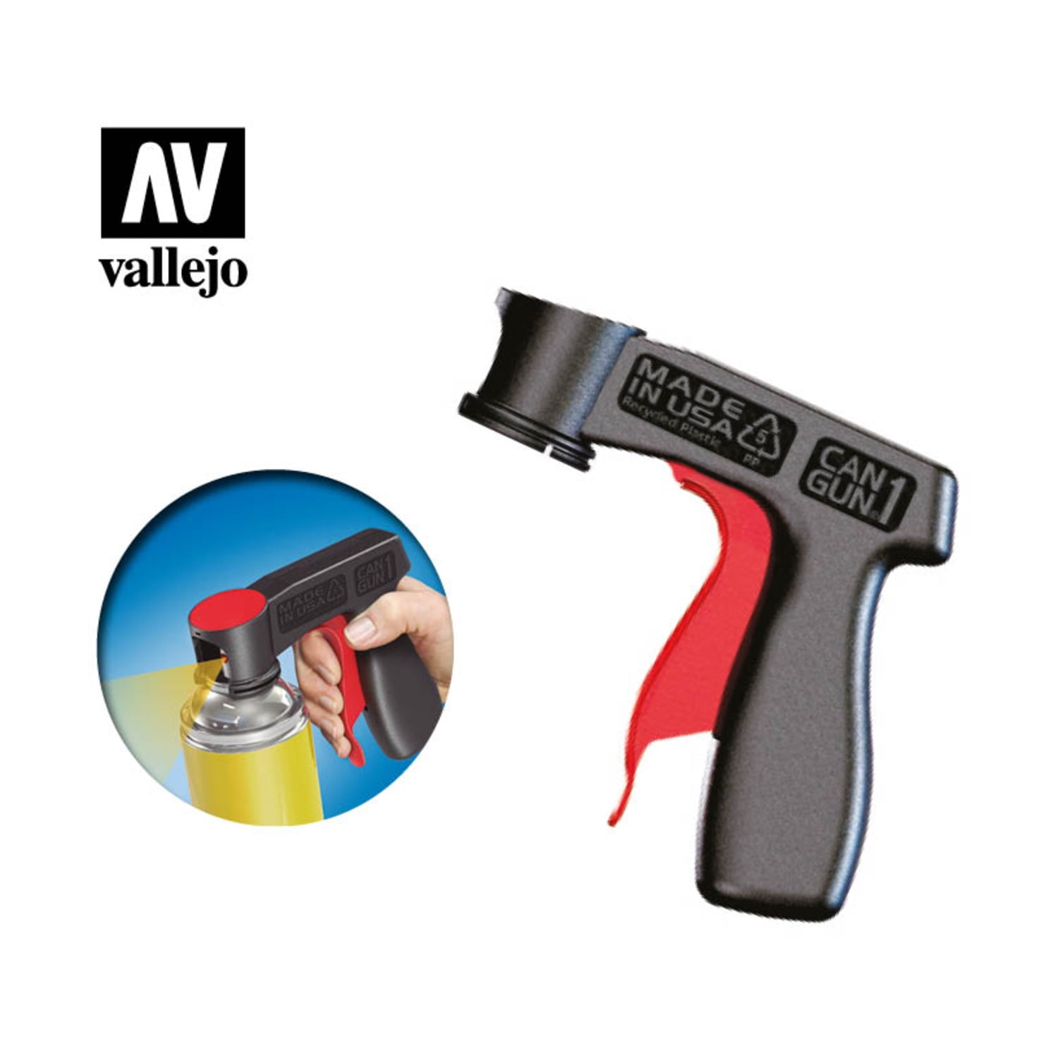 VALT13001 - AV Vallejo Tools - Spray Can Trigger Grip