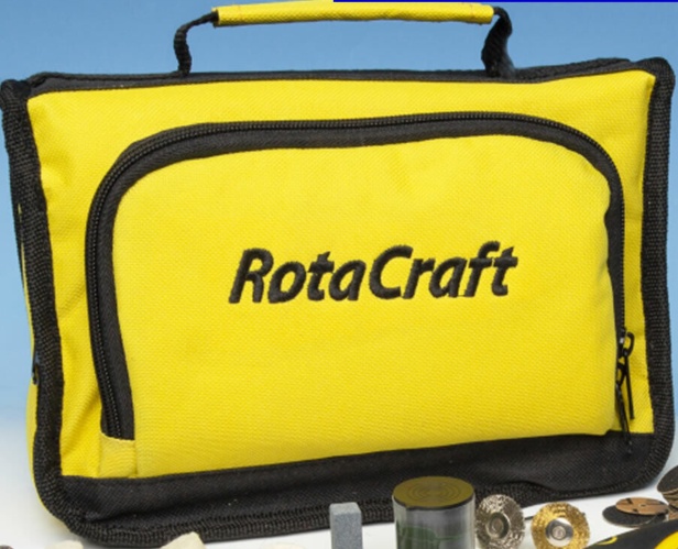 ROTACRAFT RC18X Variable Speed 5000-25000rpm Mini 18v Rotary 75 piece Tool Kit