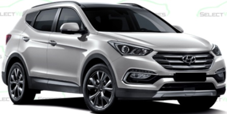 NEW HYUNDAI SANTA FE (MK3) PARCEL SHELF BOOT LOAD COVER FACELIFT 2016-2018